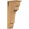 Ekena Millwork New Brighton Smooth Corbel w/Backplate, Western Red Cedar, 7 1/2"W x 14"D x 30"H COR08X14X30NEB01SWR - alternate 1